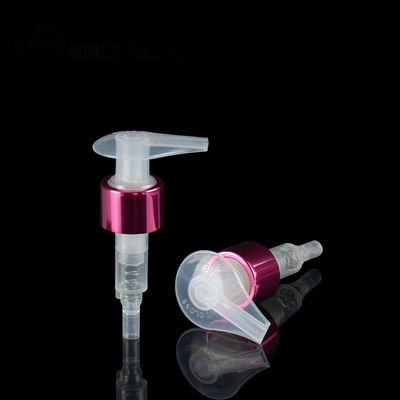 Aluminium Penutup Kerah Warna-warni Kerah ROSE EMAS Kerah 24-410 28-410 Cair Cuci Tangan Lotion Pompa Plastik PP pompa