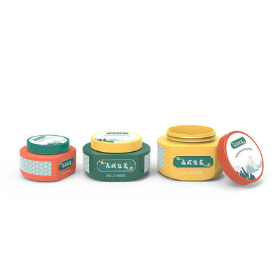 240ml 350ml 500ml Botol Plastik PET Lulur Tubuh 500ml Pet Jar Untuk Garam Mandi