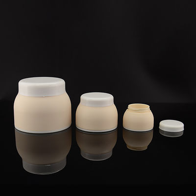 30ml 50ml 100ml Kosong PP Cream Jar Mangkuk Berbentuk BPA Free Stoples Plastik Bening Dengan Tutup