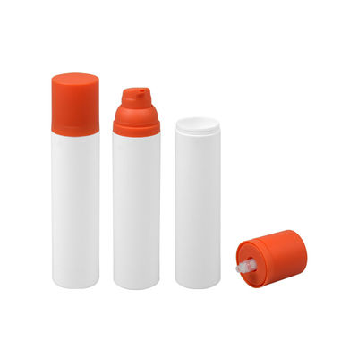 Cylinder 20ml 100ml Losion Pengap Botol Pompa Vakum Kosmetik Untuk Krim Wajah