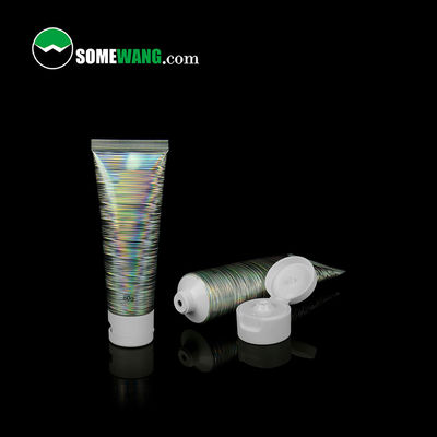 80ml D35 ABL Tube Desain Permukaan Berkilauan Unik Untuk Krim Tangan Kondisioner Rambut
