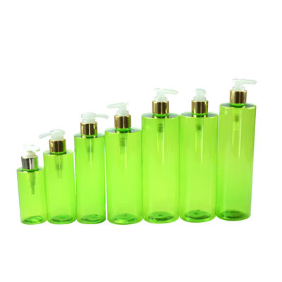 30ML Sampai 1000ML Plastik Lotion Shower Gel Wadah Pet Botol Silinder Untuk Kosmetik