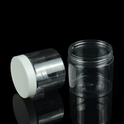 100ml 200ml 250ml Makanan Jar Plastik Transparan PET PCR Wadah Deodoran Bpa Gratis