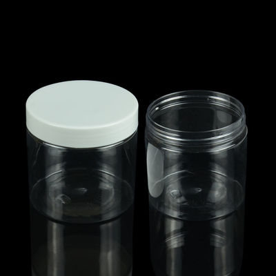 100ml 200ml 250ml Makanan Jar Plastik Transparan PET PCR Wadah Deodoran Bpa Gratis