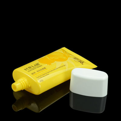 Kemasan Tabung Kosmetik Kustom Losion Tangan Tabung Oval Datar