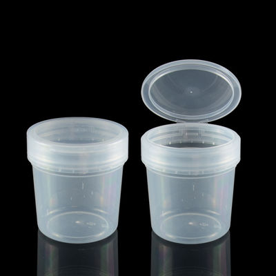 240g 480g 600g PP Cream Jar Guci Kosmetik Mewah Food Grade Dengan Tutup Flip