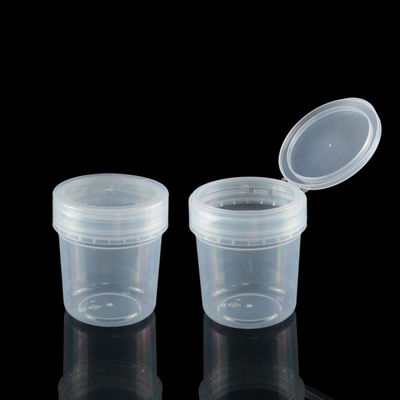 240g 480g 600g PP Cream Jar Guci Kosmetik Mewah Food Grade Dengan Tutup Flip