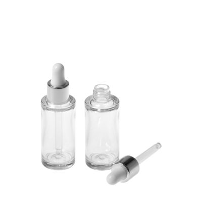 Kosmetik Mewah 40ml PETG Botol Kosmetik Wadah Minyak Esensial Dengan Ropper ODM
