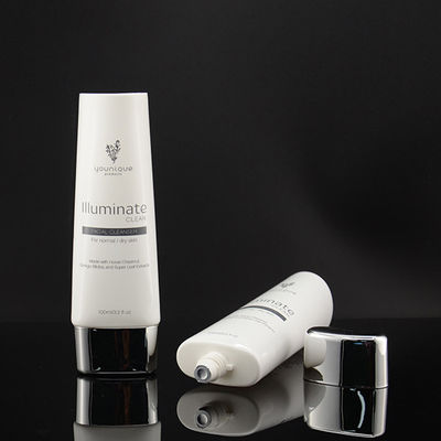 40mm Foundation Tube Kemasan Tabung Kosmetik Super Oval Tabung Kosmetik Kosong 180ml