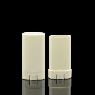 ODM 15ml Deodorant Stick Oval Botol Kosmetik 15g Gel Kosong Oval Datar Untuk Gel