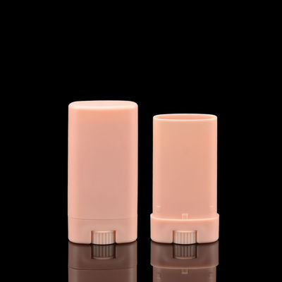 ODM 15ml Deodorant Stick Oval Botol Kosmetik 15g Gel Kosong Oval Datar Untuk Gel