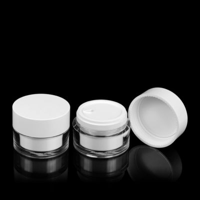 50ml 100ml Wadah Krim PETG Mewah yang Dapat Diganti Botol Kosmetik Krim Wajah Isi Ulang