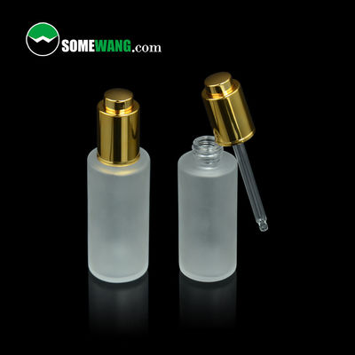 Botol Kaca Serum Mata OEM 15ml 50ml Membersihkan Botol Minyak Esensial 40ml