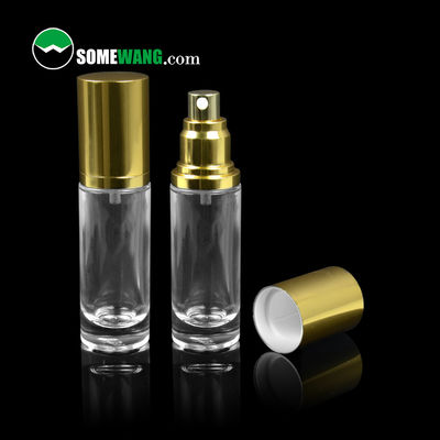 30ml 60ml Wadah Minyak Esensial PET Botol Penetes Amber Buram Kosmetik