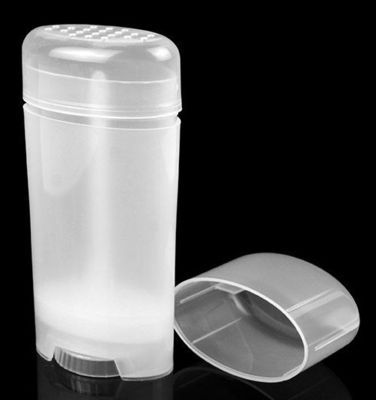 80ml ODM Botol Rol Deodoran Berbentuk Datar PP Kosong Wadah Volume Besar