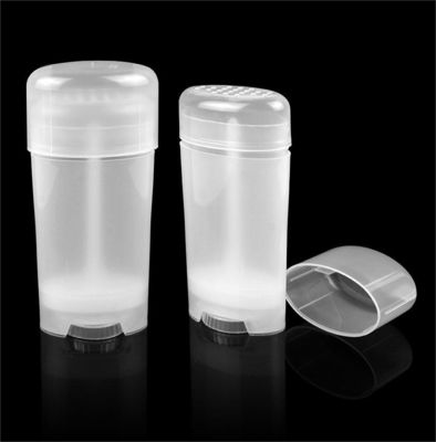 80ml ODM Botol Rol Deodoran Berbentuk Datar PP Kosong Wadah Volume Besar