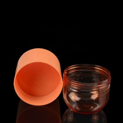 Produk Perawatan Pribadi Kosmetik 270ml Toples Krim Rambut Stoples Pet Bening Dengan Tutup