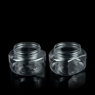 240ml 350ml 500ml Botol Plastik PET Lulur Tubuh 500ml Pet Jar Untuk Garam Mandi