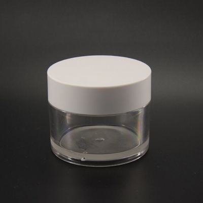 59MM 100ml Jar Krim PETG Untuk Kemasan Perawatan Kulit Krim