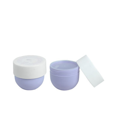 200ml 250ml 300ml Krim Wajah Jar Kosmetik Pp Mangkuk Plastik Berbentuk 91 X 81mm