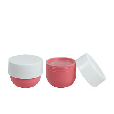 200ml 250ml 300ml Krim Wajah Jar Kosmetik Pp Mangkuk Plastik Berbentuk 91 X 81mm