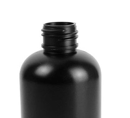 180ml 24/410 HDPE White Boston Botol Bulat Botol Perawatan Pribadi Kulit 30% PCR