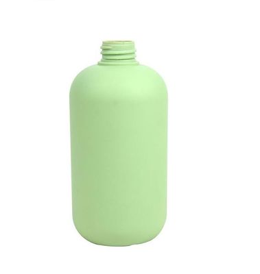 500ml 28/410 PE Botol Kosmetik Bulat HDPE Wadah Kosmetik Kosong