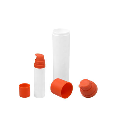 Cylinder 20ml 100ml Losion Pengap Botol Pompa Vakum Kosmetik Untuk Krim Wajah