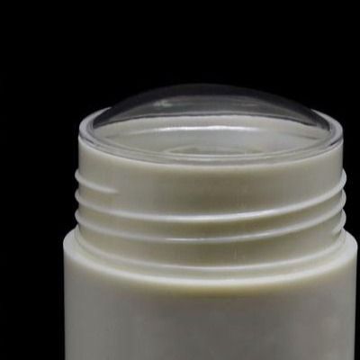 50ml PP Round Deodorant Stick Bottle 43MM Wadah Kosmetik Kosong Volume Besar
