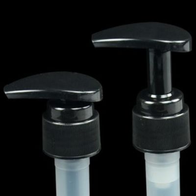 Anti Bocor PP Ribbed Airless Cosmetic Lotion Pump Output 2.5CC Dengan Pegas Luar
