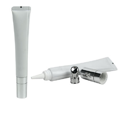 D19 X H85mm White Eye Cream ABL Tube Offset Printing Kemasan Kosmetik Pijat Mata