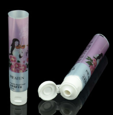 ABL Aluminium Squeeze Metal Squeeze Tubes Untuk Kosmetik Dengan Flip Top Cap