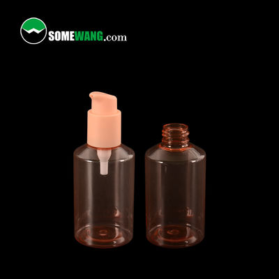 150ml Pompa Semprot Emulsi Kosmetik Botol Plastik PET Untuk Perawatan Kulit Cair Shampoo