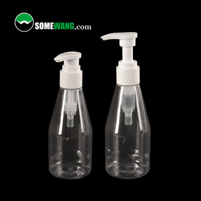 200ml PET Plastik Sampo Rambut Tangan Tubuh Mencuci Botol Pompa Warna Disesuaikan