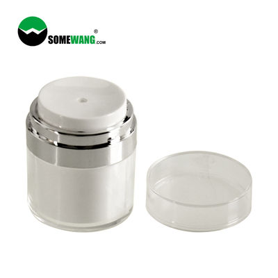 Mewah Perawatan Pribadi Kosmetik Krim Wadah Perawatan Kulit Akrilik Toples Pompa Pengap 30ml 50ml