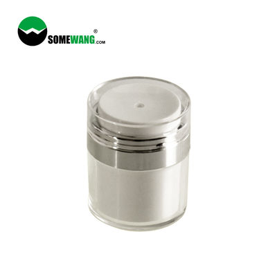 Mewah Perawatan Pribadi Kosmetik Krim Wadah Perawatan Kulit Akrilik Toples Pompa Pengap 30ml 50ml