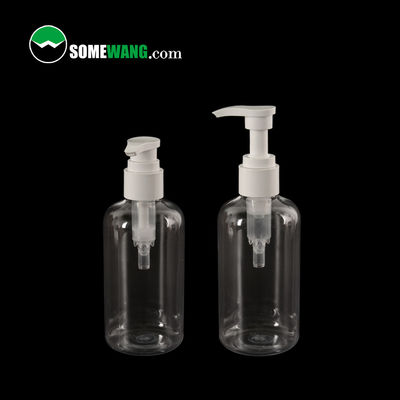 100ml / 200ml / 500ml Shampoo Shower Botol Plastik PET Dengan Pump Sprayer Kemasan Kosmetik