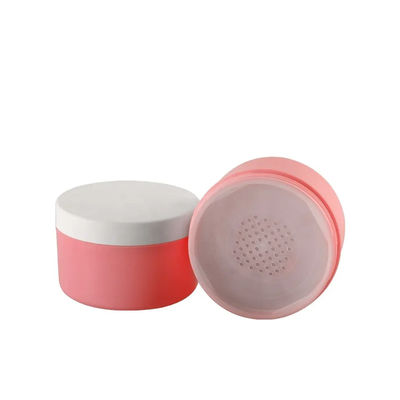 Kosong Compact Loose Powder Container Makeup Jar Kemasan Kosmetik PP