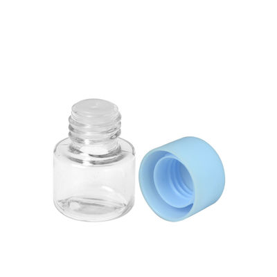Kemasan Kosmetik Berkualitas Tinggi 10ML &amp; 50ML Plastik Kosong PETG Botol Bulat Toner Botol Sampel Lotion Mini