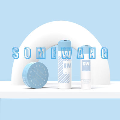 Botol Losion Kosmetik HDPE 120ml 240ml Dengan Tutup Disk-Top Dinding Ganda