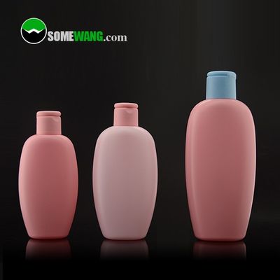 Botol Datar PE 100ml 138ml 200ml Botol Kosmetik Disesuaikan