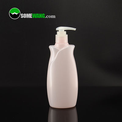 Pink Flower Botol Sampo Kosong Plastik PET 130ml 230ml 300ml