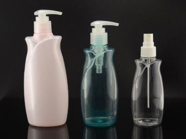 Pink Flower Botol Sampo Kosong Plastik PET 130ml 230ml 300ml