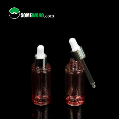 Botol Penetes PETG Kosong 10ml 30ml 40ml Botol Minyak Esensial Dengan Penetes Tabung Peras