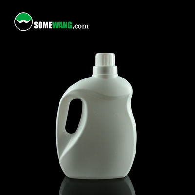 Plastik PE Warna Disesuaikan Botol Detergen Laundry 2L Ukuran Besar Dengan Tutup Sekrup