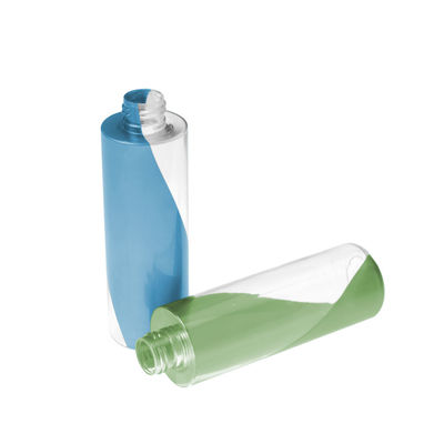 Botol Kosmetik PETG Kosong Warna Ganda Botol Lotion Plastik 200ml